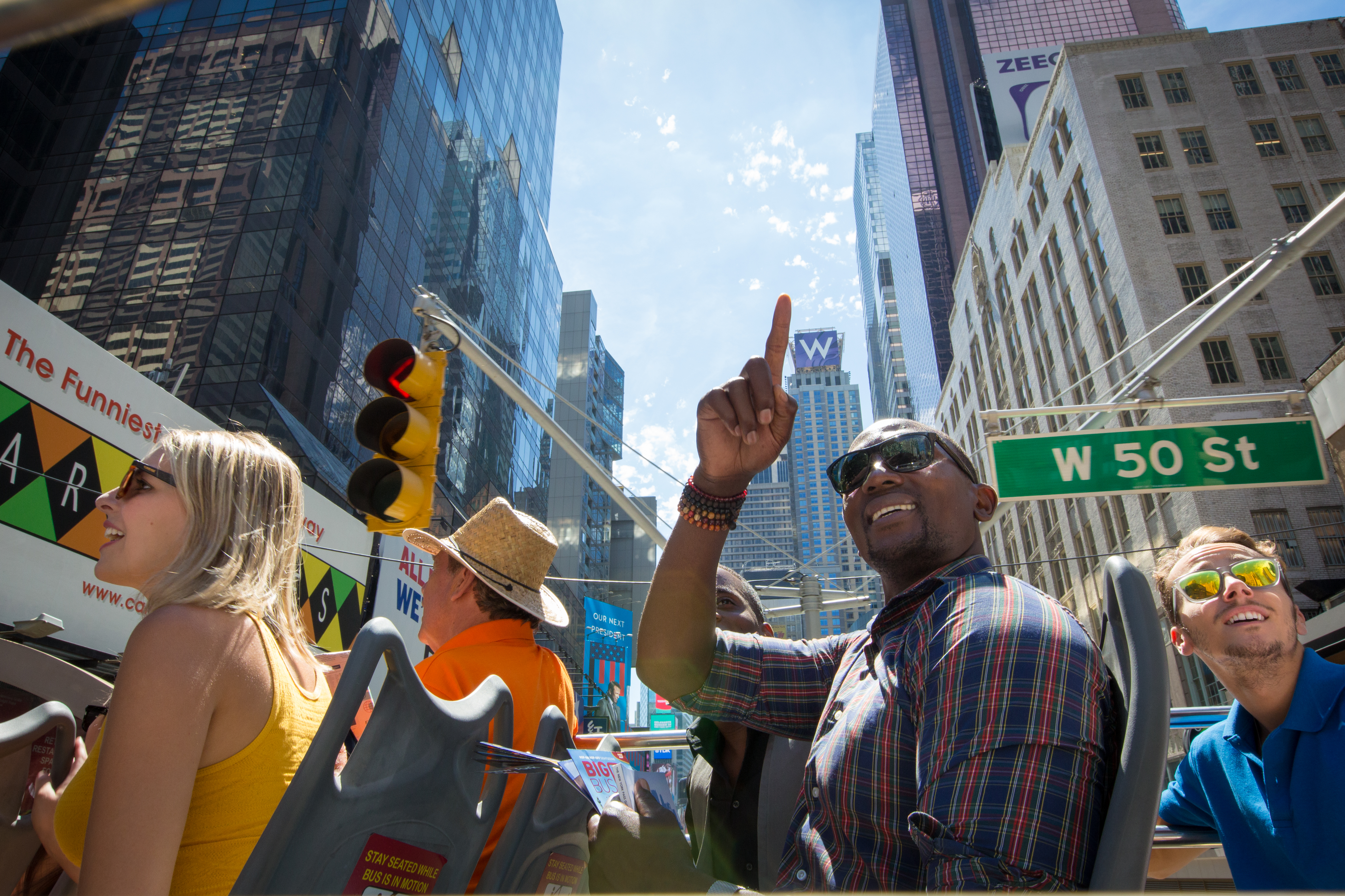  Tour Hop-on Hop-off de Big Bus Nueva York. Billete Explore de 2 Días Rutas Downtown y Uptown (Líneas Roja y Azul) - Alojamientos en Nueva York