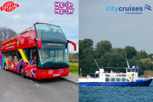 Hop on Hop off Bus and Poole Jurassic Circular Cruise