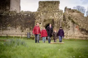 Prisoners at Portchester a local history story at Portchester Castle
