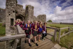 History Around Us the story of the prisoners at Portchester Castle