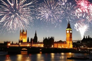 New Year’s Thames Cruise with Fireworks on board the Sarpedon