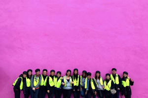 Paul Smith's Pink Wall