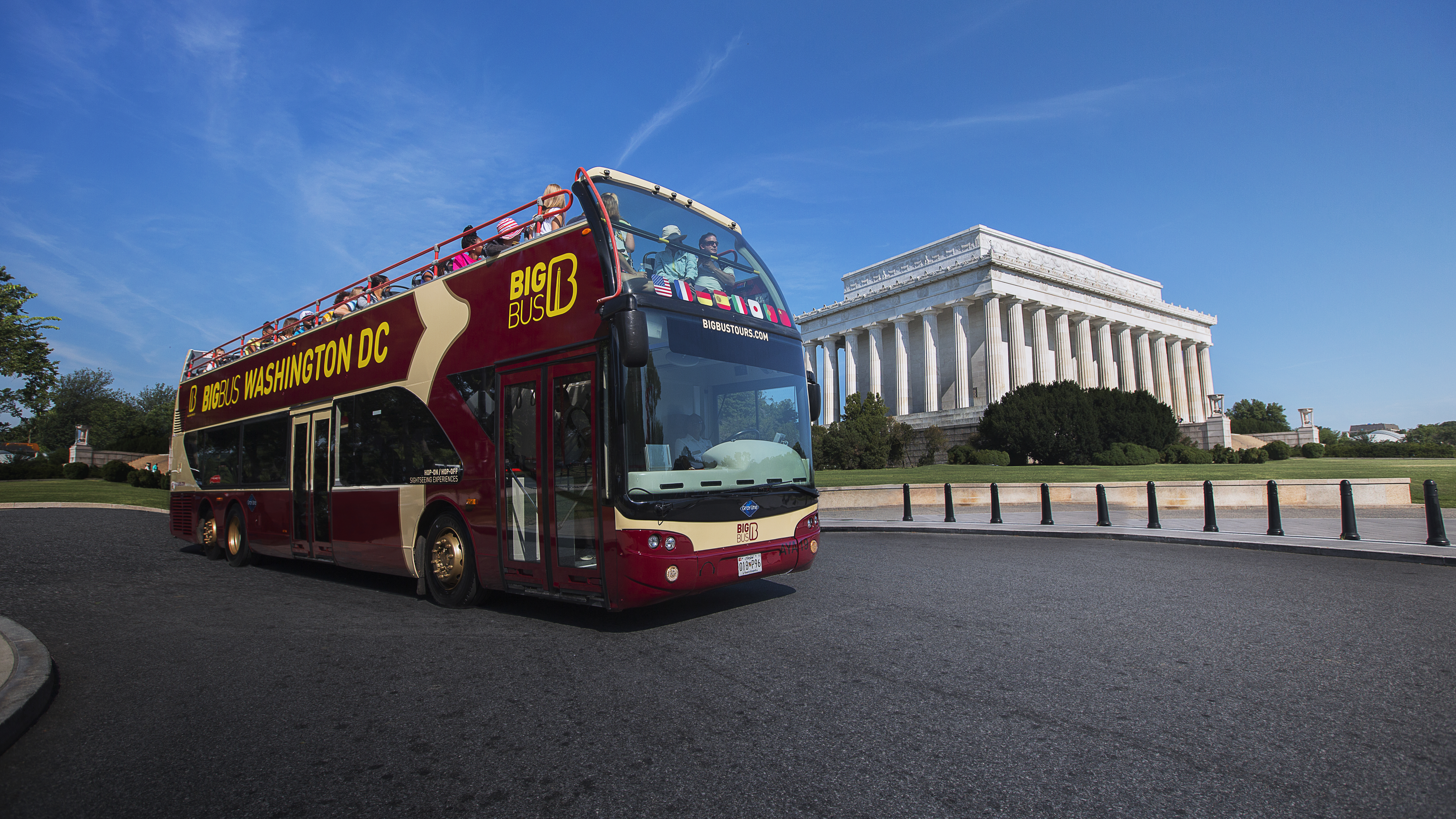 Tour Big Bus Washington Explore 3 Días Hop On Hop Off - Alojamientos en Washington D.C.