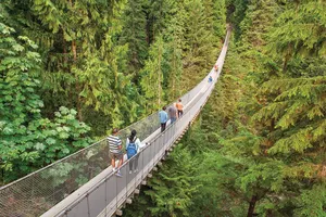 Vancouver City Highlights + Lookout & Capilano Suspension Bridge