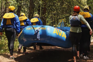 Rappel into Gauntlet