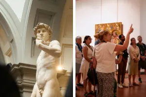 Guided tour of Uffizi and Accademia Gallery