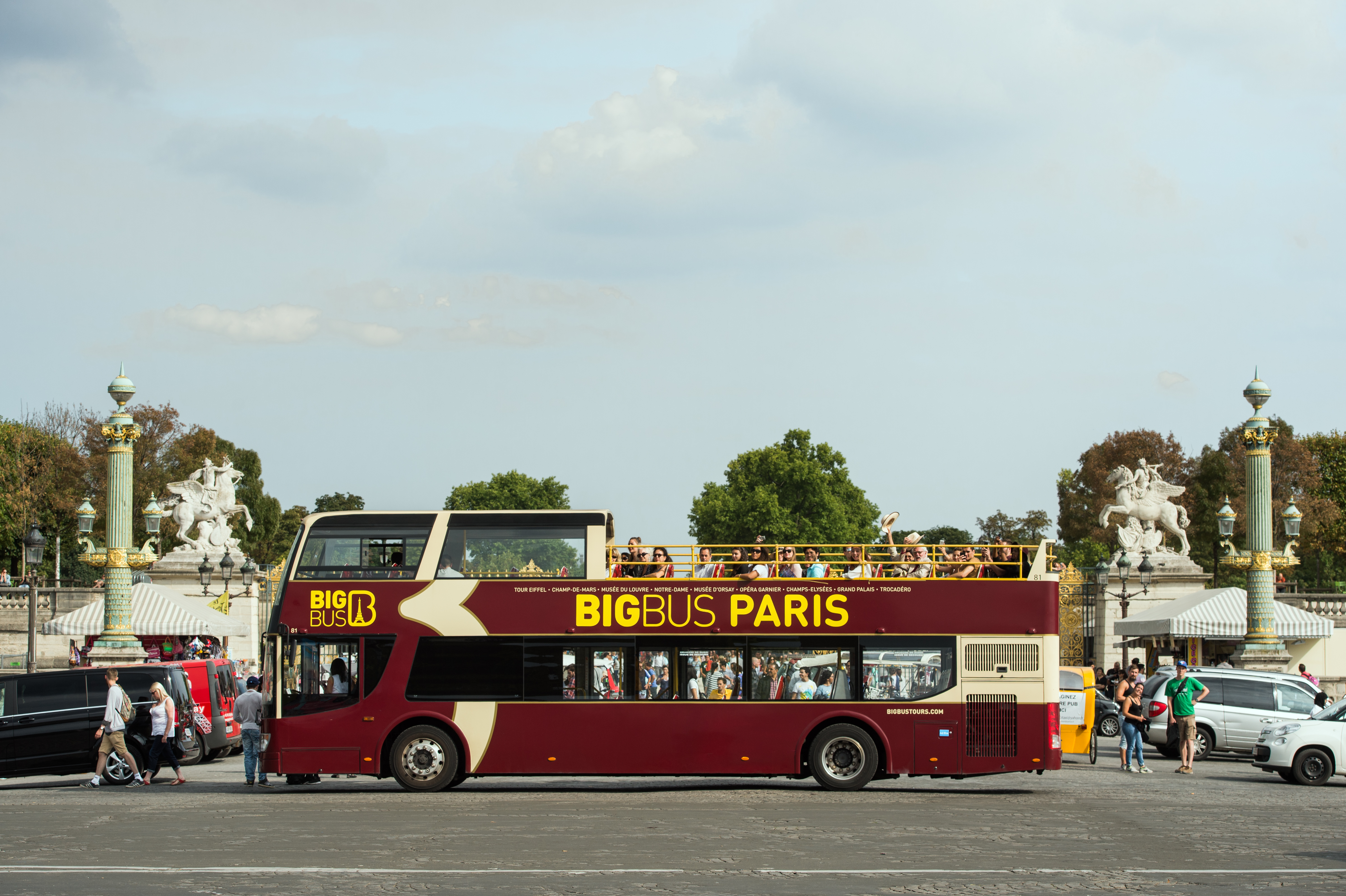 Tour Big Bus Paris Discover 1 Día Hop On Hop Off - Alojamientos en Paris