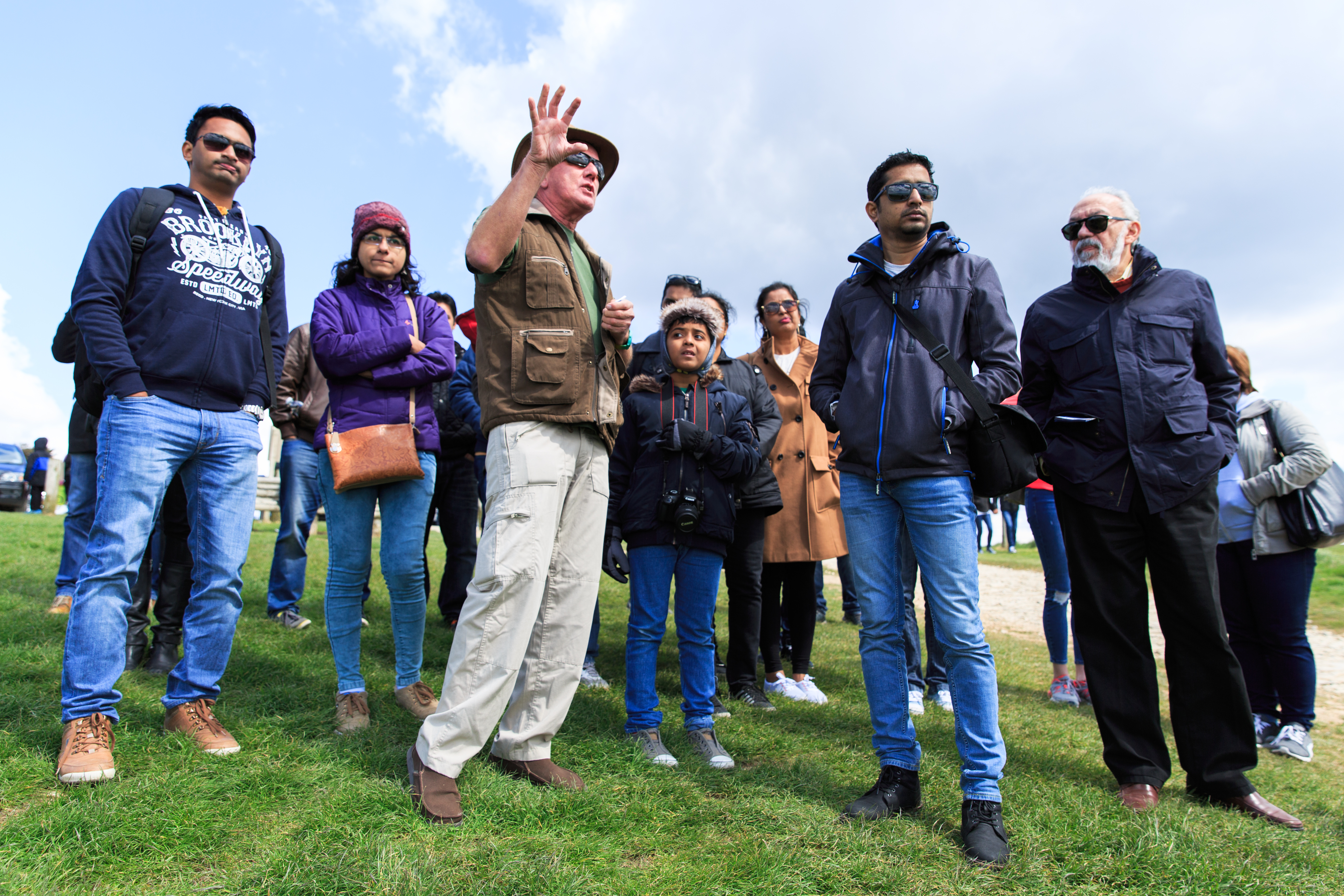 Guiding at Durdle Door