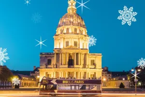Paris Christmas Lights Open-Top Bus Tour