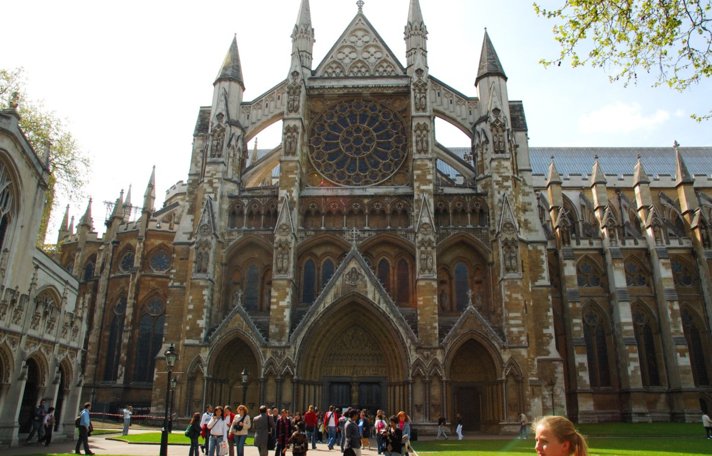 Inside the Westminster Abbey and Outside the Houses of Parliament