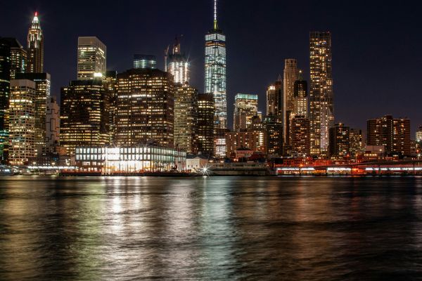 Manhattan Skyline night