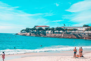 View from the Copacabana Beach
