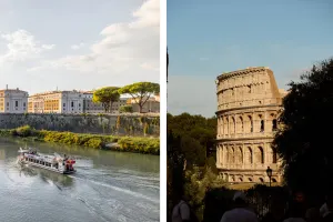 Smart Colosseum Tour with Tiber River Cruise