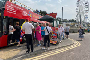 Bournemouth Pier bus stop