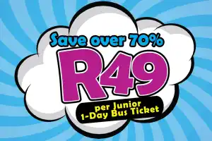 Winter Special 1-Day Hop On-Hop Off Ticket: Joburg