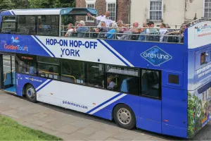 Hop-on Hop-off York Open Top Bus Tour