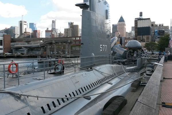 Sub at Intrepid Sea, Air and Space Museum