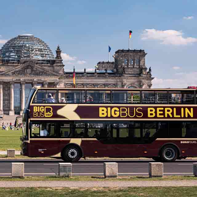 Bilhete Big Bus Berlin Essential 2 Dias Hop-on Hop-of
 - Acomodações em Berlim