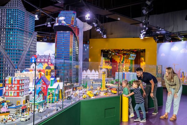 Miniland at the Lego Discovery Center Boston