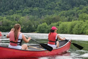 Canoe - Diable river, St Jovite