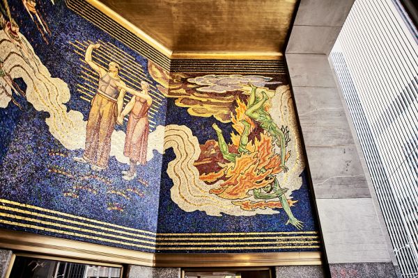 Murals at Rockefeller Center