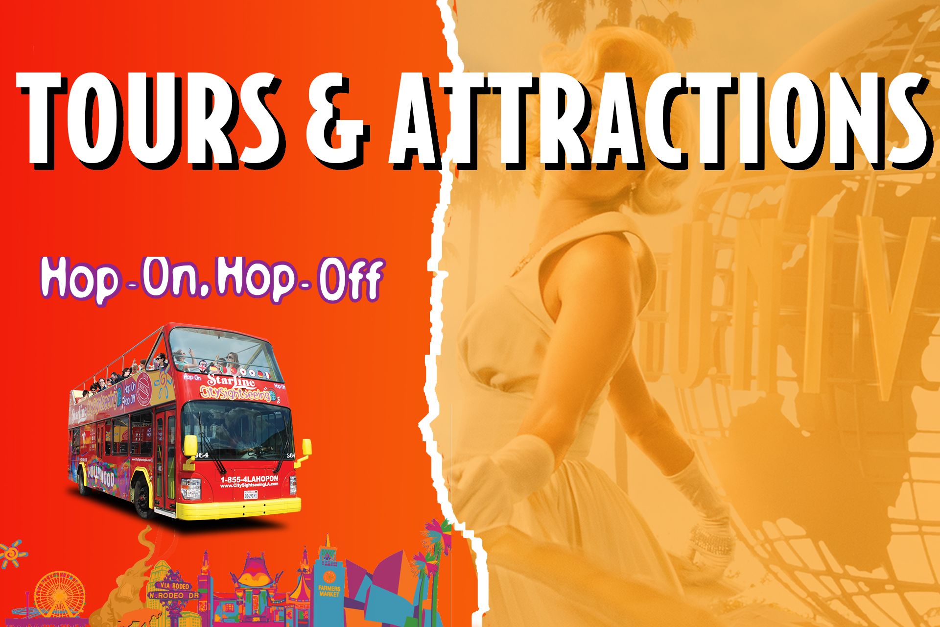 CitySightseeing Los Angeles | Hop On Hop Off Hollywood Tours