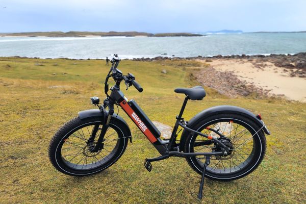 Discover the fabulous beaches along the coast of Donegal by ebike