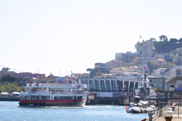 Red and White Fleet returning to Fishermans Wharf