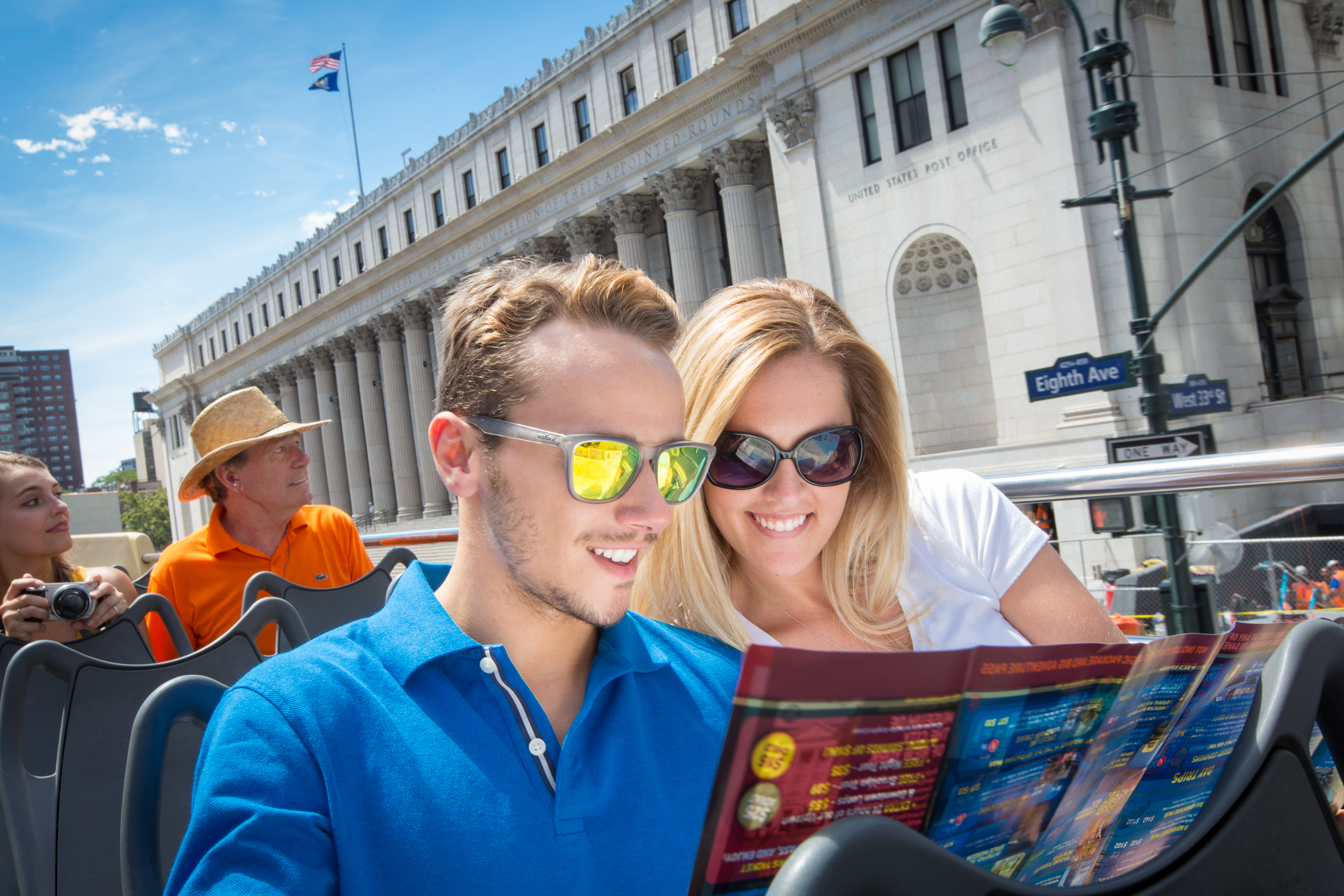  Tour Hop-on Hop-off de Big Bus Nueva York. Billete Explore de 2 Días Rutas Downtown y Uptown (Líneas Roja y Azul) - Alojamientos en Nueva York