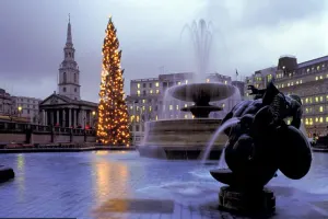 Sights and Sounds of London on Christmas Day