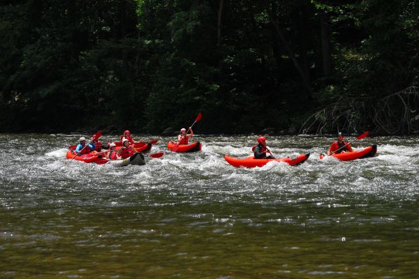 A group on a raft