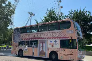 "Here We Go Again" London Afternoon Tea Bus