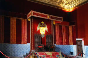 Interior Alcázar de Segovia (tronos reales)