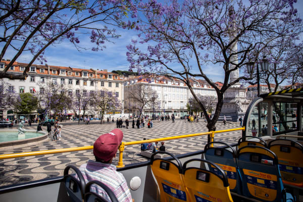 Rossio Square - Modern Lisbon Bus Tour
