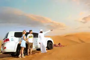 Dubai - Tour Dubai Caravanserai Desert Safari with Dinner & Dune Bashing