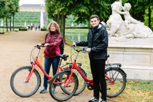 From Berlin: Gardens & Palaces of Potsdam Bike Tour with Lunch Stop