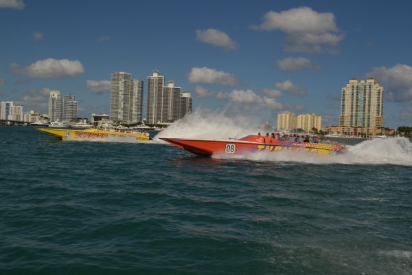 Two Trailer SpeedBoat Miami