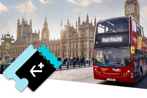London 360: Bus Hop-on Hop-off + River Bus Single