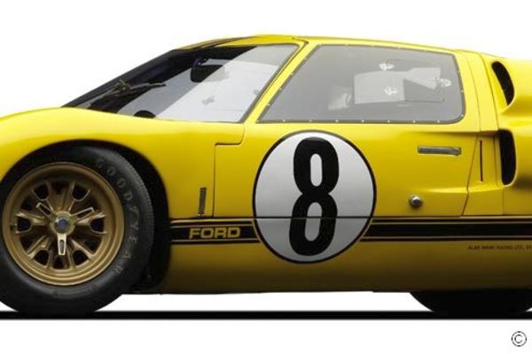 1966 ford gt40 mk at the Simeone Foundation Automotive Museum