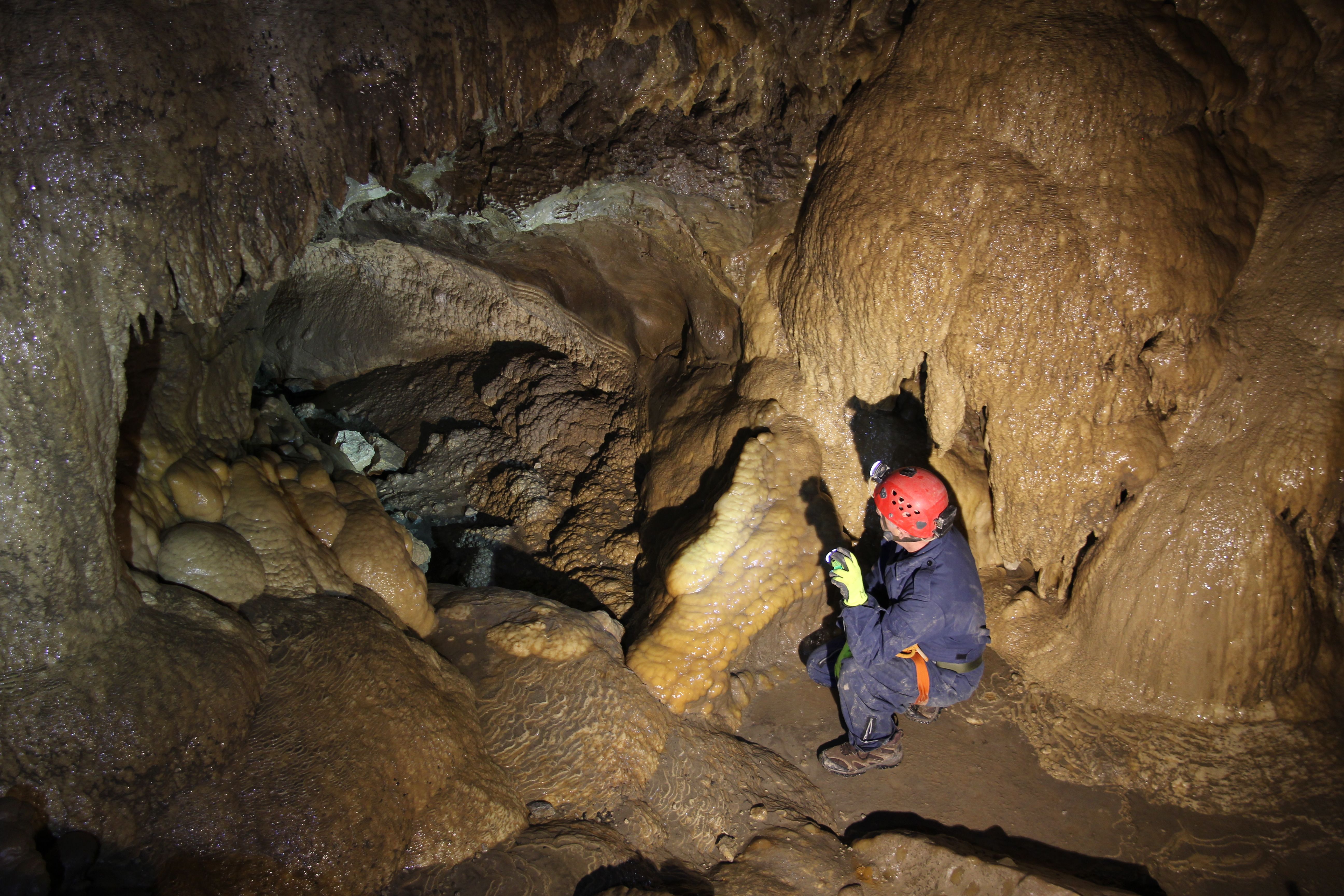 Cave explorer. Sublevel Caving. Spelunking Ant. Explore a Cave.