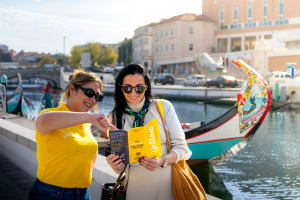 Traditional Moliceiro boat