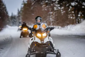 Snowmobiling Tremblant Guided - Evening tour (1h30)