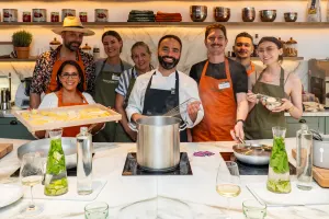 Rome: Farmer’s Market & Pasta Making Experience with Italian Wine