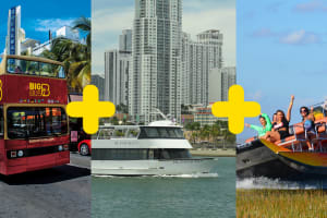 Miami Combo Panoramic Bus + Boat + Everglades OTA