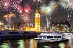 London New Year´s Eve Fireworks Cruise