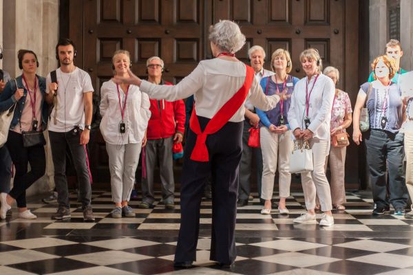 Guided tour at St Paul's Cathedral