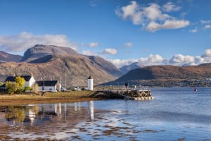 Fort William and Ben Nevis