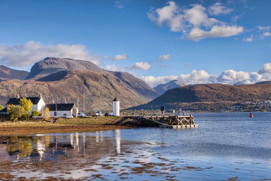 Fort William and Ben Nevis